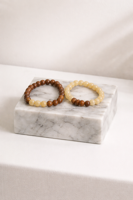 Bracelets duo harmonie naturelle