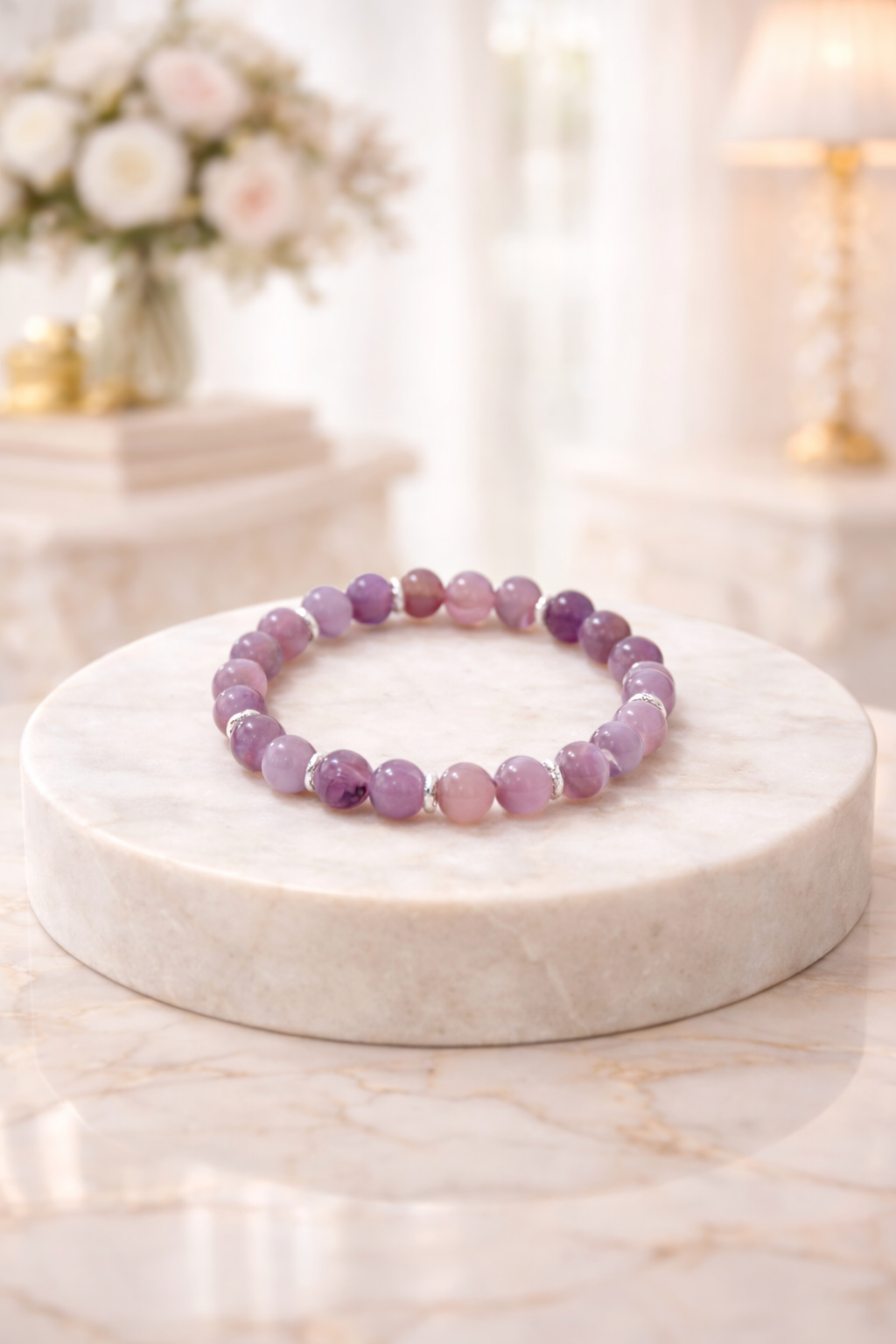 Bracelet perle de lune