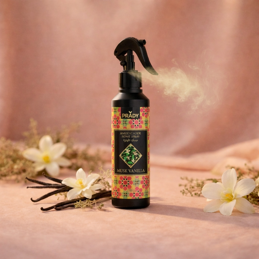 Spray tissus et ambiance musc vanille