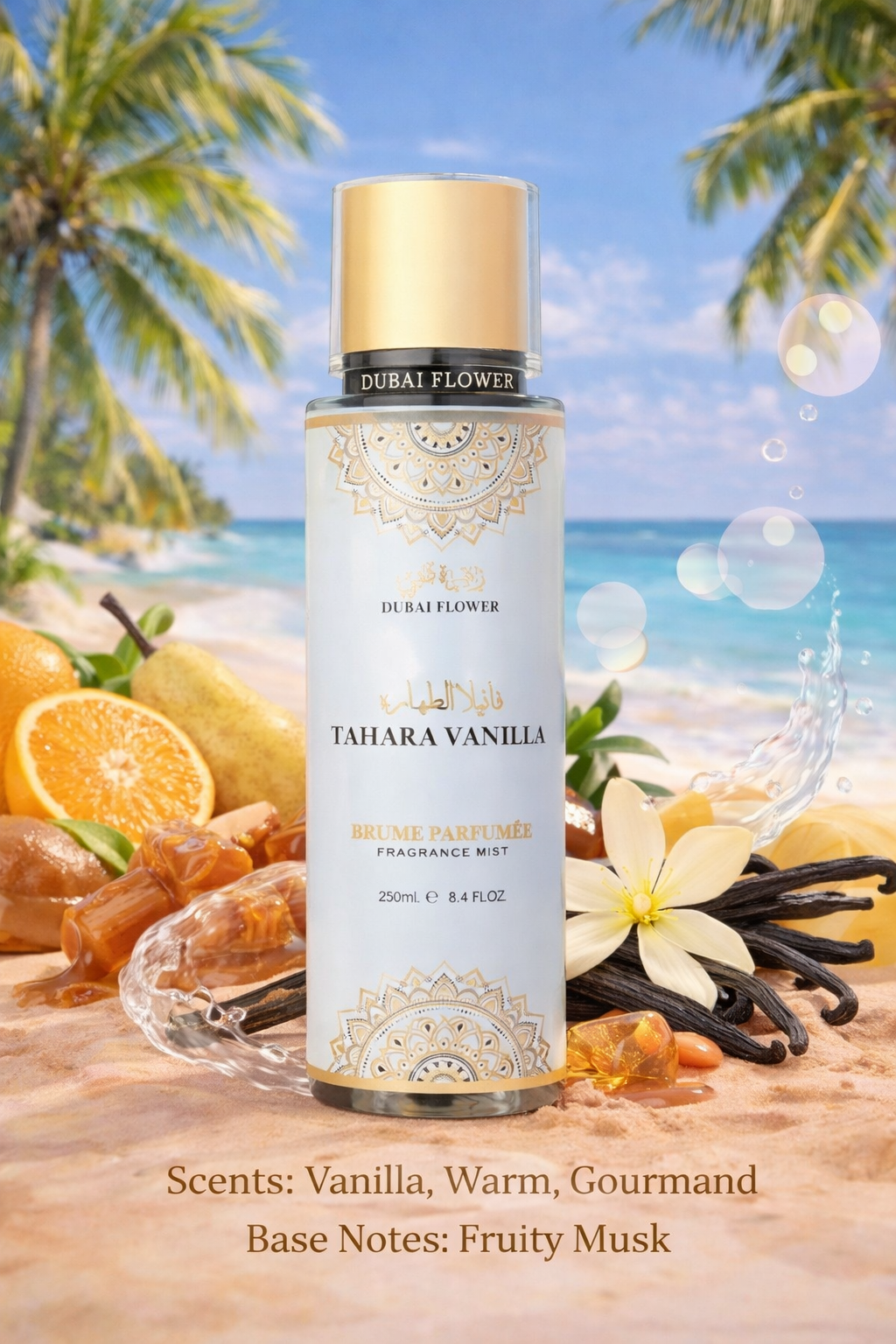 Brume tahara vanilla 250 ml