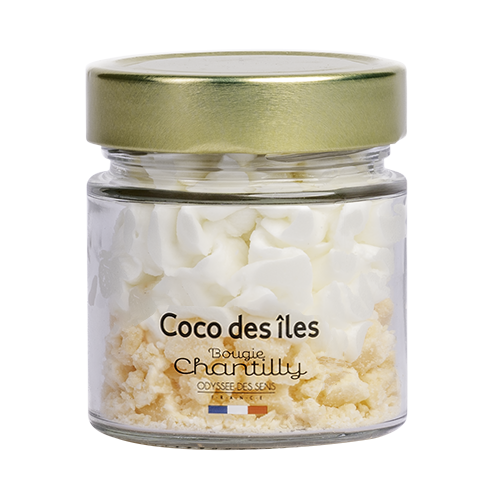 BOUGIE CHANTILLY COCO DES ÎLES