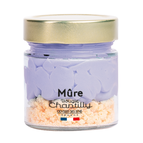 BOUGIE CHANTILLY MÛRE