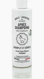 Après-shampoing au lait d'ânesse bio