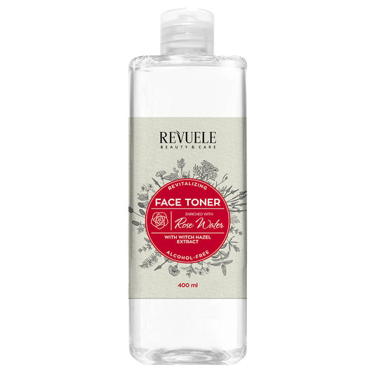 Tonique Visage Apaisant à l'Eau de Rose & Hamamelis
